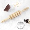 Personalised Children's Christmas Dough Decorating Rolling Pin